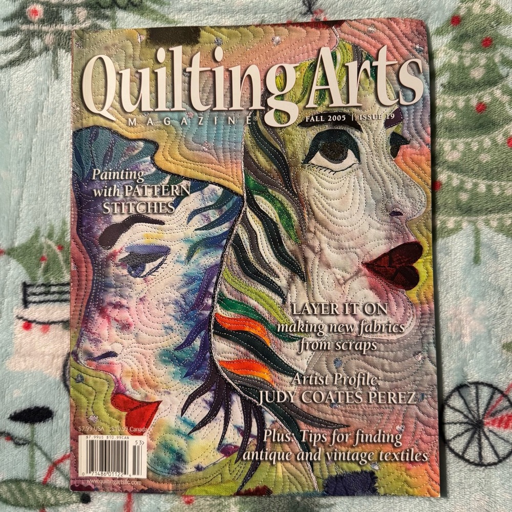 VTG Quilting Arts Magazine Fall 2005 Grannycore Trad Wife Crafts‎